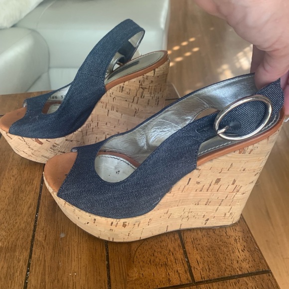 Prada wedges